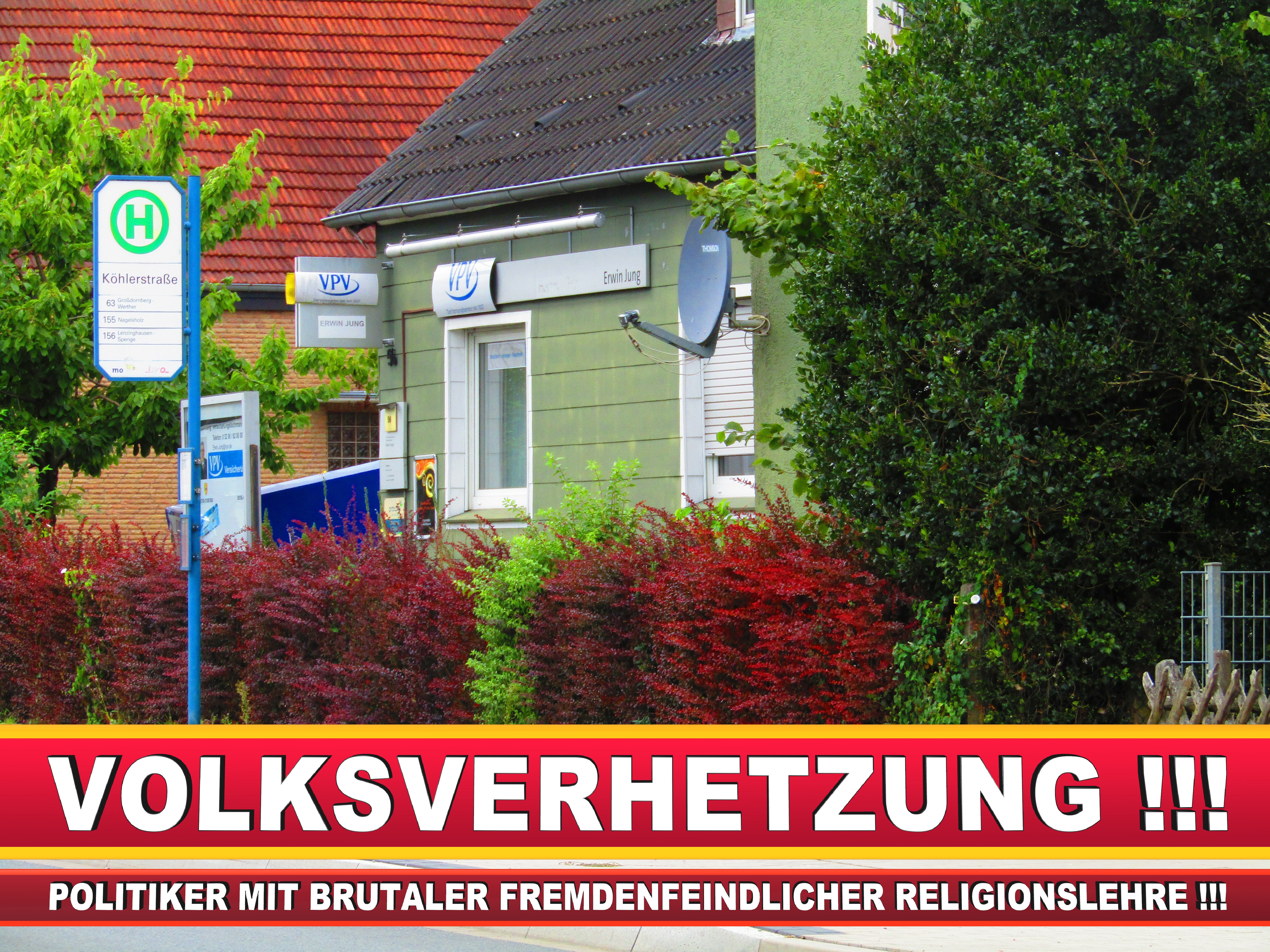 ERWIN JUNG CDU BIELEFELD (4) LANDTAGSWAHL BUNDESTAGSWAHL BÜRGERMEISTERWAHL