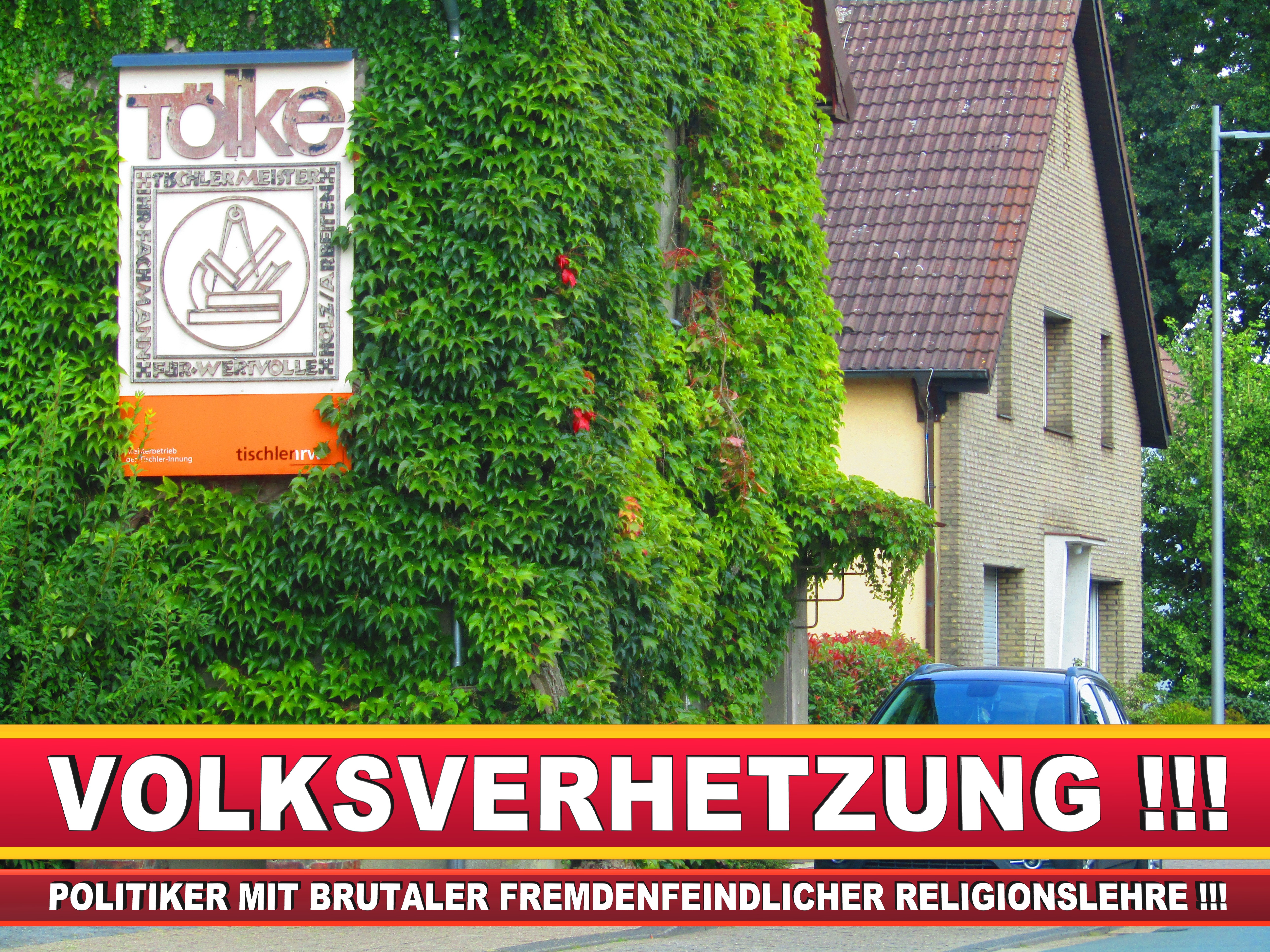 TISCHLEREI TOELKE CDU BIELEFELD TÖLKE (5) LANDTAGSWAHL BUNDESTAGSWAHL BÜRGERMEISTERWAHL